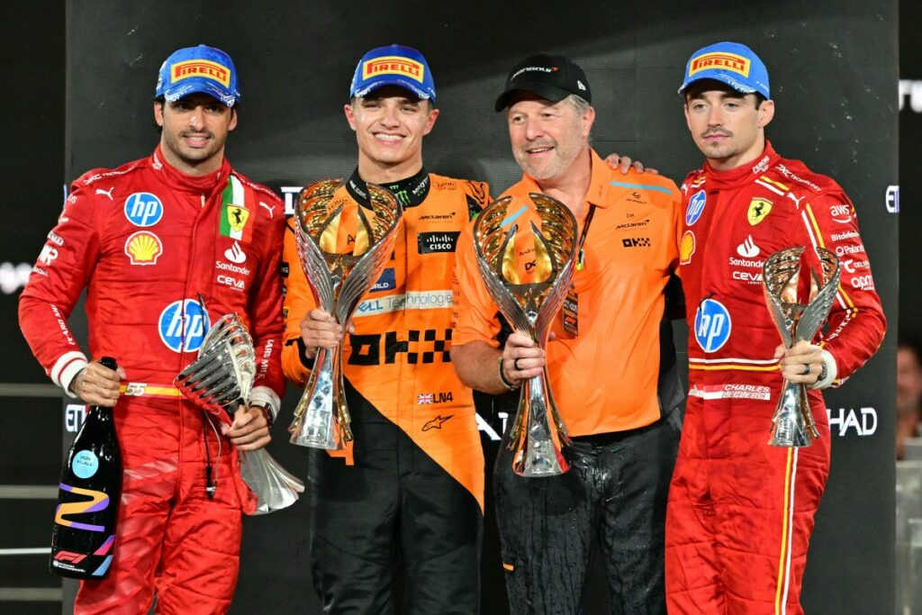 Norris gana en Abu Dabi y McLaren se queda el Mundial de constructores