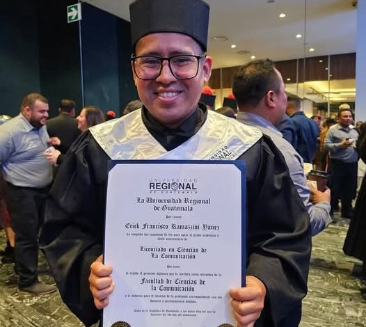 VILLANOVANO DESTACADO SE GRADUÓ DE LA UNIVERSIDAD.