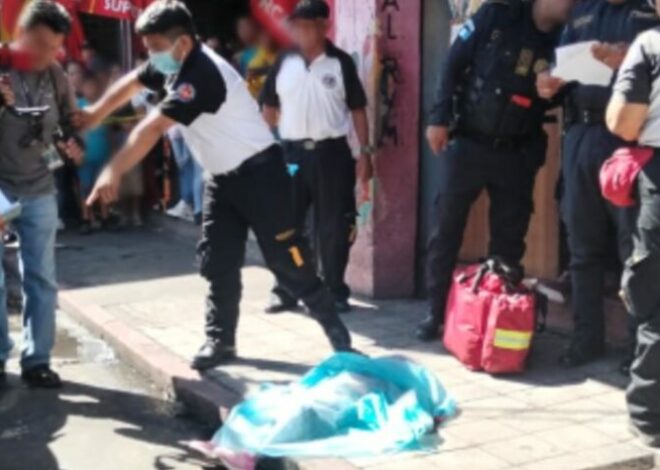 ¡Fatal accidente! Bus atropella a niña en Escuintla